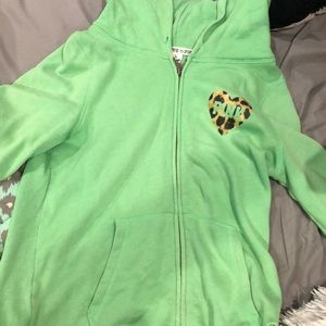Victoria’s Secret Pink zip-up hoodie